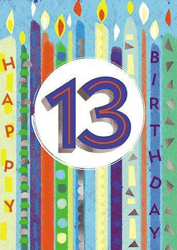 Picture of 13TH BIRTHDAY CARD